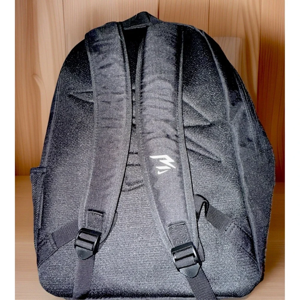 Nike 3Brand Mesh Backpack Black Holds‎ 15